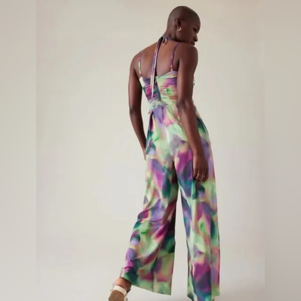 NWT Athleta + Keys Enlighten Up Jumpsuit Size 4. … - image 2
